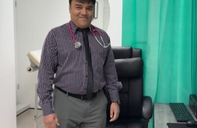 Clinical examination at Clinique Alpa private GP practice