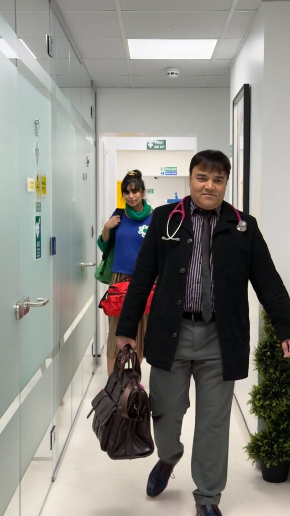 Treatment room at Clinique Alpa