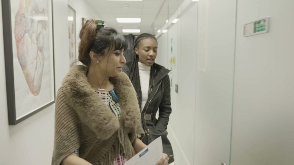 Female patients at Clinique Alpa, Palmers Green