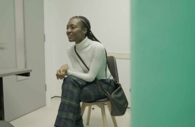 Patient attending a confidential sexual health consultation at Clinique Alpa, Palmers Green