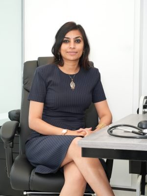 Dr. Alpa J. Morawala, Consultant Surgeon at Clinique Alpa specializing in academic surgery and minor surgical procedure